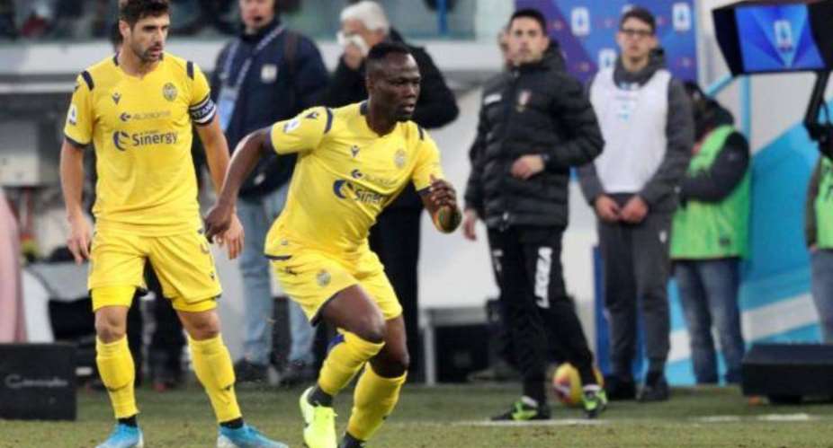 Agyemang Badu Feature For Hellas Verona In 2-1 Defeat To AS Roma