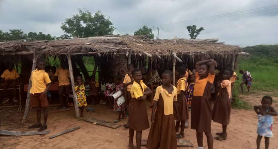 Dambai: Schooling under makeshift structure deadly — Nafeba residents lament