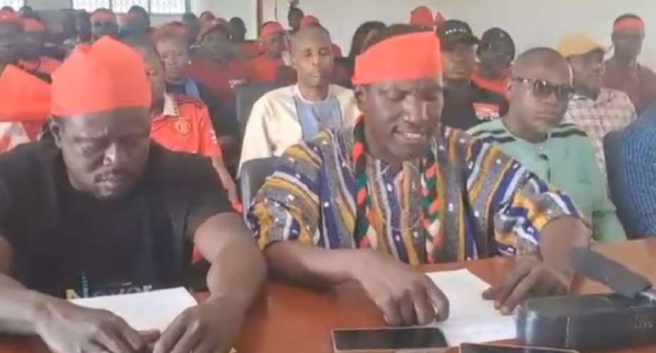 Burning of Bawku Naba’s statue ‘a declaration of war’ – Angry NDC executives in Kasuag Traditional Area
