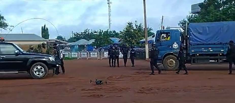 Preparations underway in Yendi for third-day prayers in honour of late Ya-Na Abukari II amid heavy security