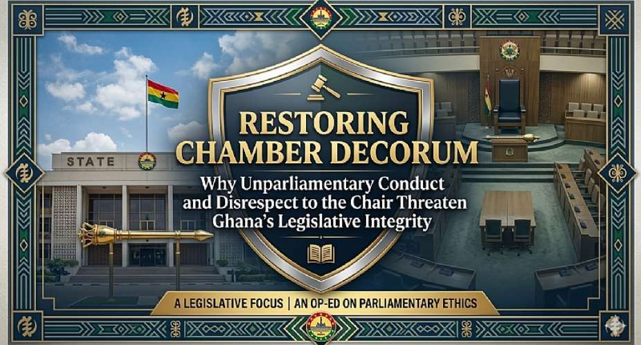 Restoring Chamber Decorum: Why Unparliamentary Conduct and Disrespect to the Chair Threaten Ghana’s Legislative Integrity