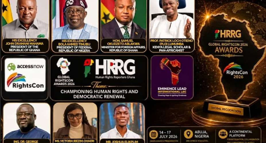 Mahama, Tinubu, PLO Lumumba Receive Prestigious HRRG Global RightsCon Awards in Abuja