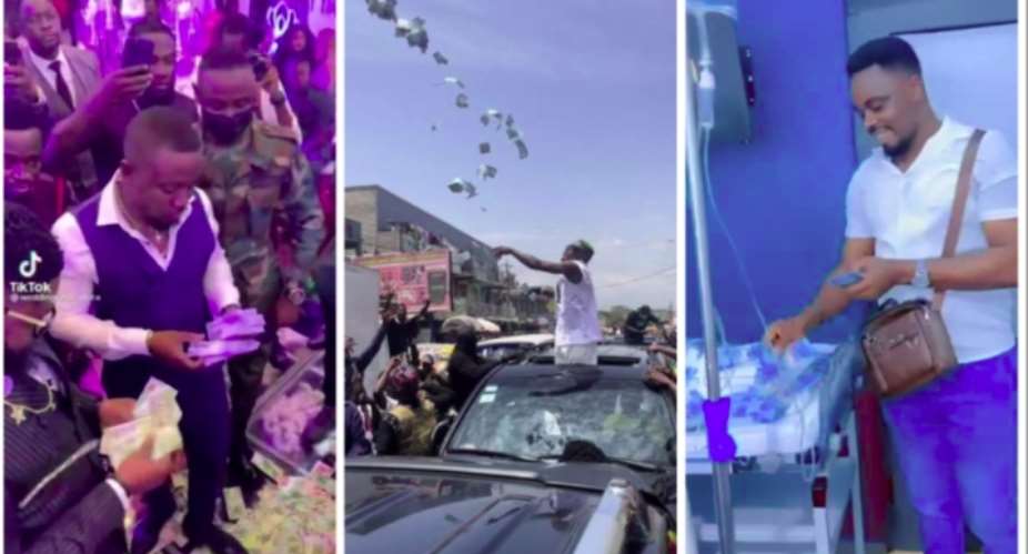 Bank of Ghana warns: Spraying money at events, making money bouquets is a crime