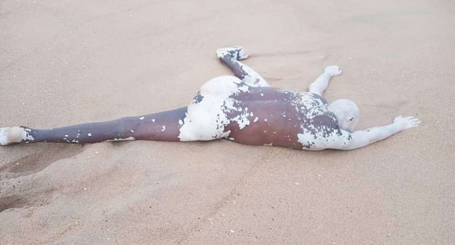 V/R: Sea washes unidentified man ashore at Dorvlokope-Agorko