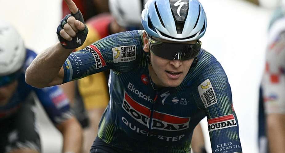 Tim Merlier on Thursday claimed his third stage win of this Tour and sixth overall. -  Loic Venance, AFP