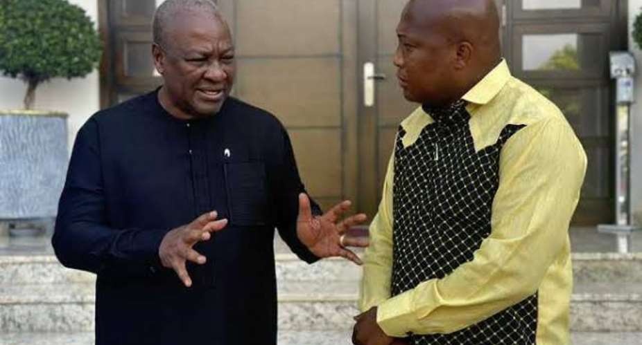 Ablakwa is hardest-working minister I have — Mahama hails Foreign Minister