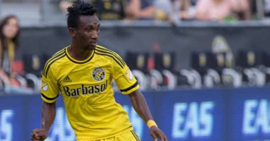 Harrison Afful: Ghana defender sees red in Columbus Crew draw