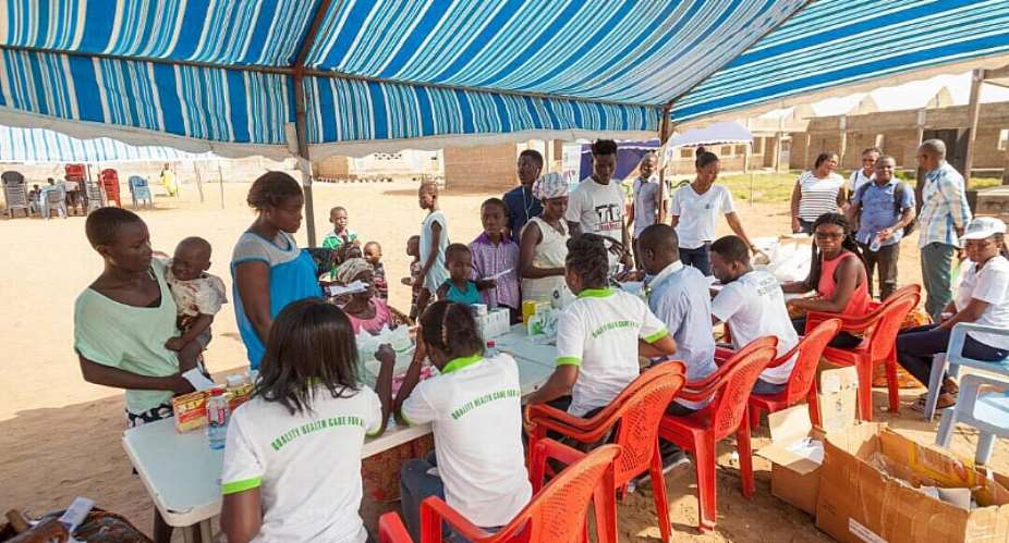 Family Health Medical School SRC Partners Ghana AIDS Commission For Community Health Screening