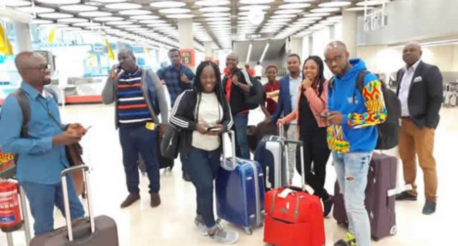 Ghanaian delegation in Spain for Vis-a-Vis Festival