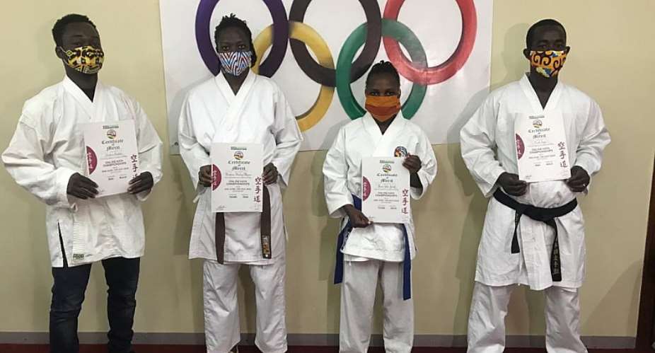 Six Karatekas Rewarded After Online Kata Competition