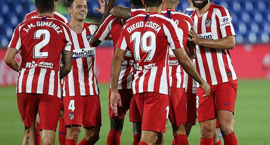 Thomas Partey On Target In Atletico Madrid Away Win At Getafe
