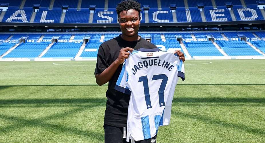 Ghanaian midfielder Jacqueline Owusu completes move to Spanish side Real Sociedad Femenino
