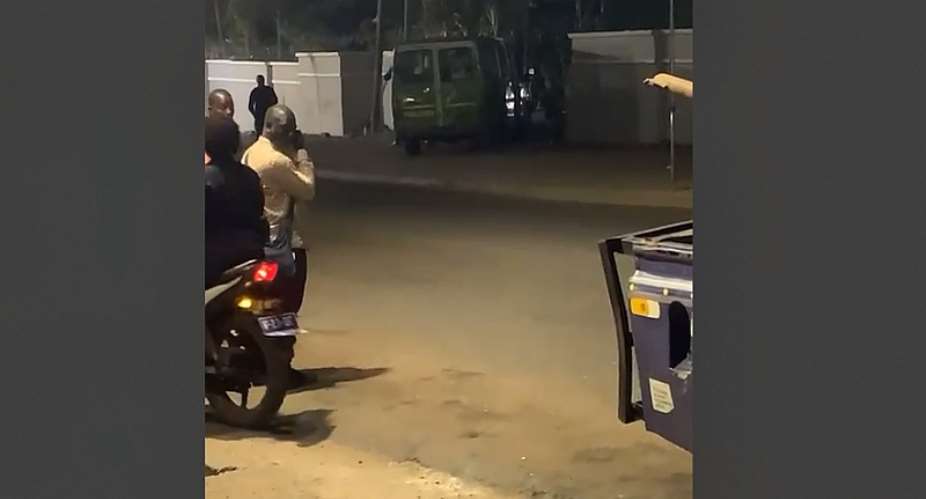 Trotro driver arrested after crashing into fence wall of Akufo-Addo’s Nima residence
