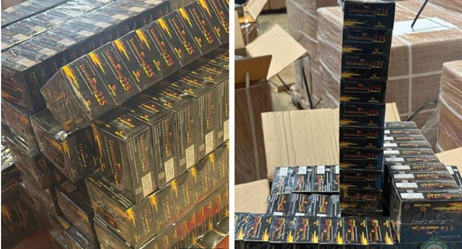 NACOC intercepts GH¢100m tramadol shipment at Accra International Airport, arrests three