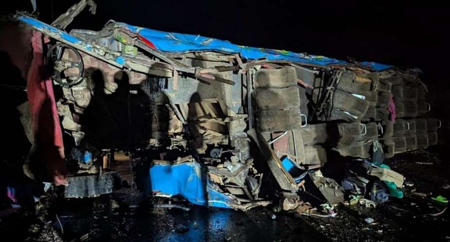 The bus was transporting pupils on a field trip when the accident happened. -  Uganda Police Force on X