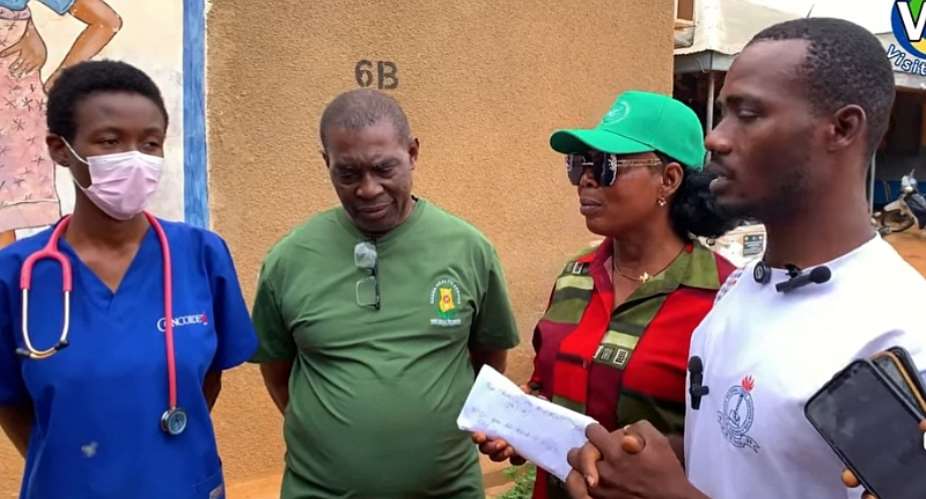Paga youth supports new medical doctor with GH20,000 for accepting posting to Kassena-Nankana West