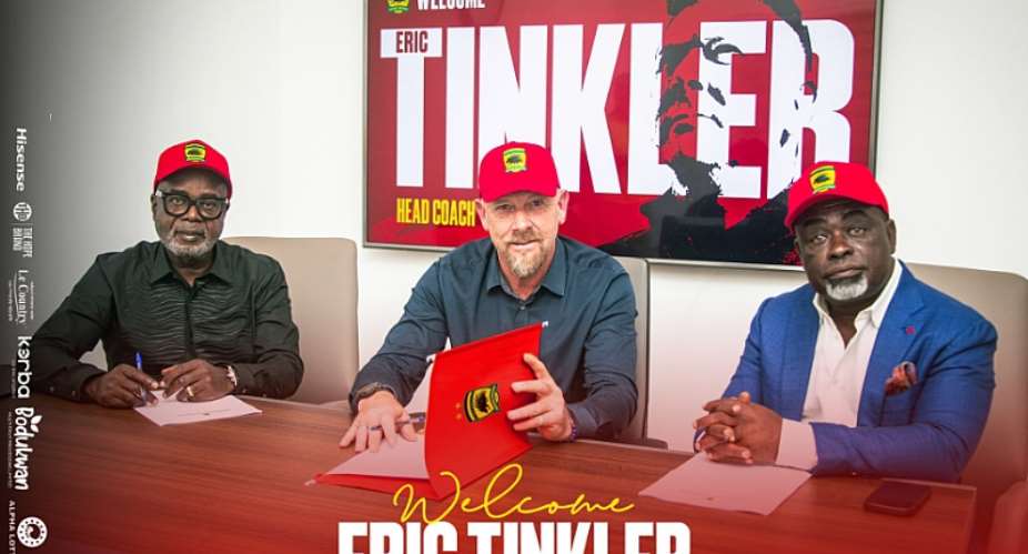 Asante Kotoko appoint Eric Tinkler as new head coach ahead of 2026/27 GPL season