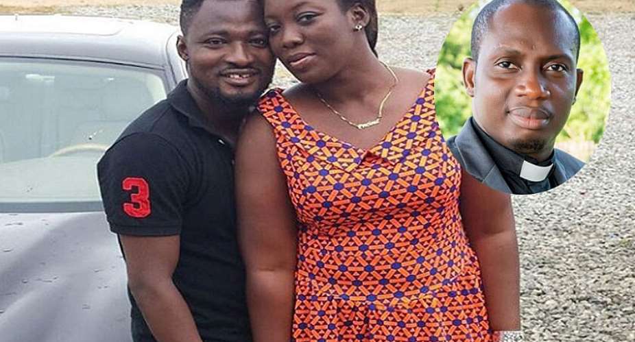 Happier Times! Funny Face and Wife Inset George Lutterodt