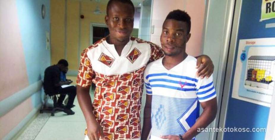 Asante Kotoko midfielder Ollennu Ashitey discharged from hospital