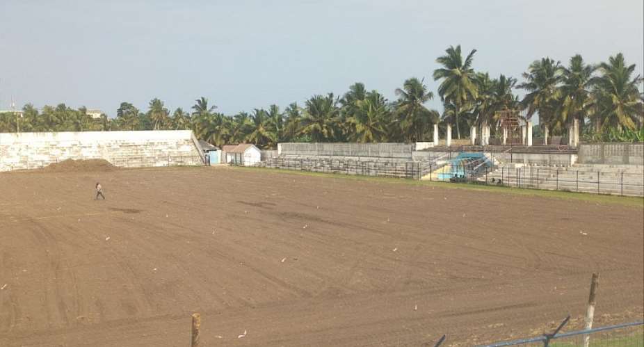 Re-Grassing Of Robert Mensah Sports Stadium For 2018 Africa Women Cup Of Nations Begins