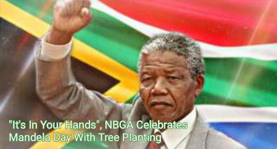 It's In Your Hands — NBGA Celebrates Mandela Day With Tree Planting