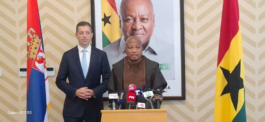 Ghana, Serbia forge historic partnership on trade, labour, scholarships and tech