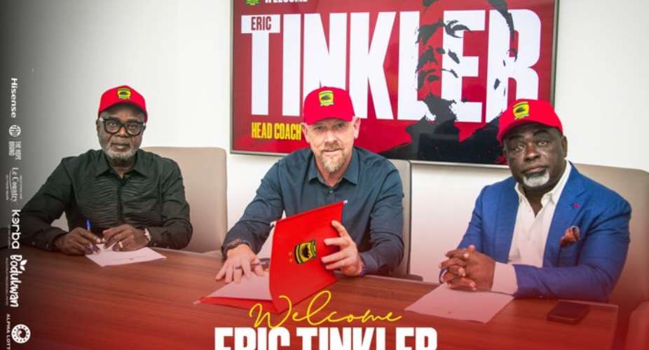 We will compete for domestic and continental trophies, says newly appointed Kotoko coach Eric Tinkler