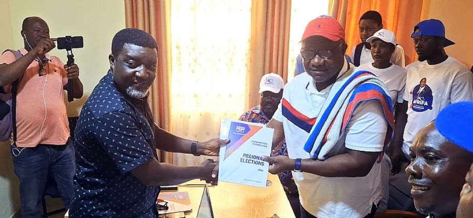 Ignatius Afrifa Storms Anaji to File NPP Western Regional Chair Bid