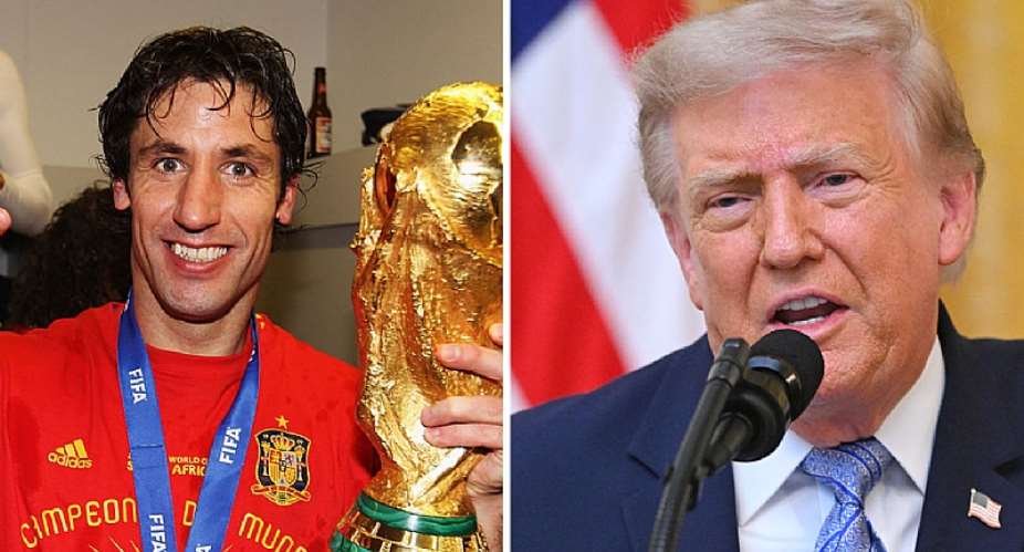 Getty ImagesImage caption: Joan Capdevila (left) has reached out to President Donald Trump for help