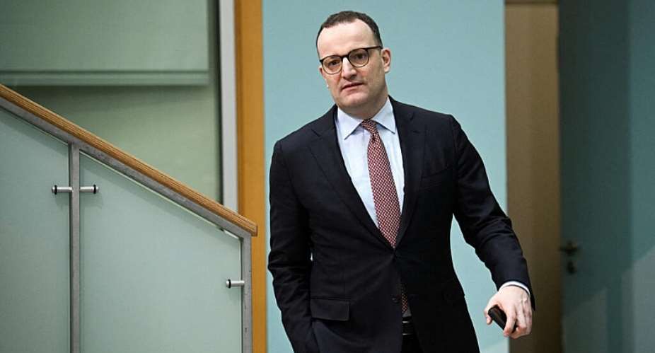 File photo of Jens Spahn, the CDU/CSU parliamentary group leader walks ahead of the press conference after the Baden-Wuerttemberg state election, in Berlin, Germany, March 9, 2026. -  Annegret Hilse, Reuters