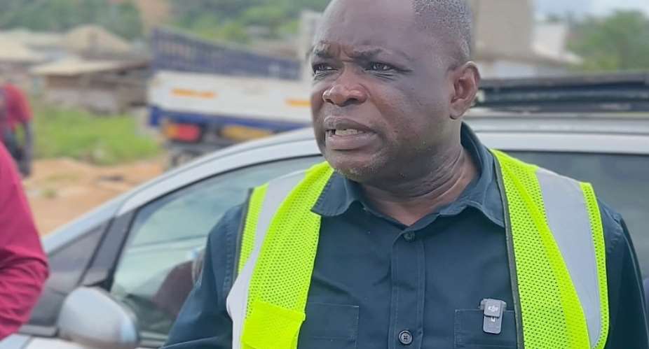 Minister for Roads and Highways, Hon. Kwame Governs Agbodza