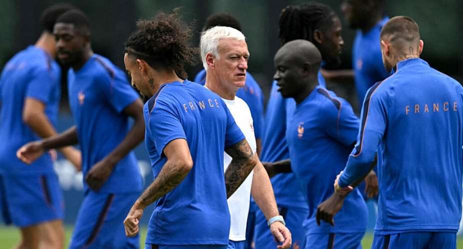 France head coach Didier Deschalps led team to the 2018 XWorld Cup. - AFP - CHANDAN KHANNA