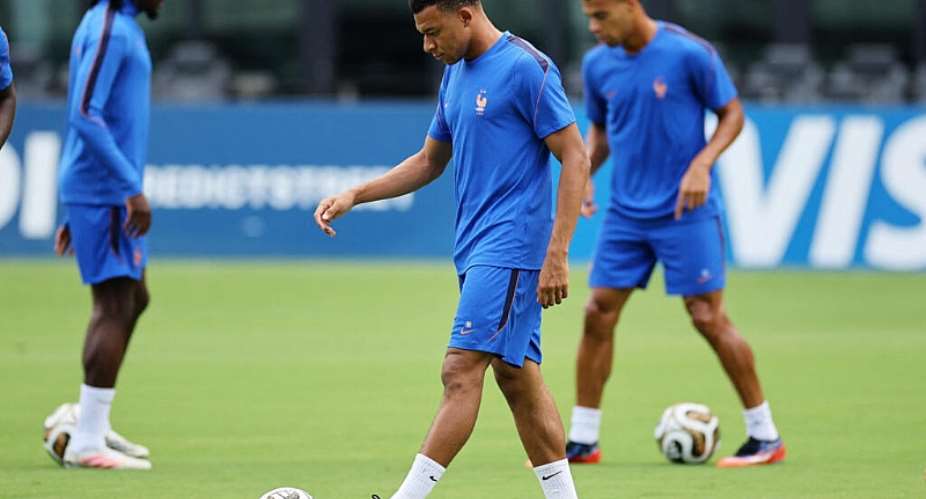 Frances Kylian Mbapp trains at the Inter Miami CF Training Facility at Fort Lauderdale, Florida on July 17, 2026. -  Carlos Barria, Reuters