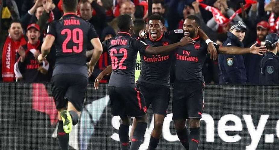 Eddie Nketiah features in Arsenal pre-season win over Bayern Munich