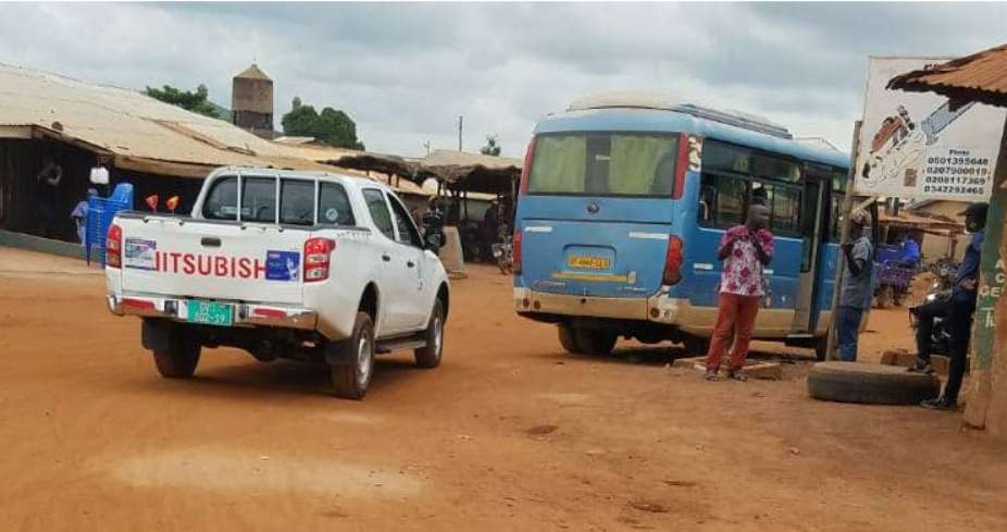 NDC Salaga South Exposes Regional Minister Bussing Strangers  To Register