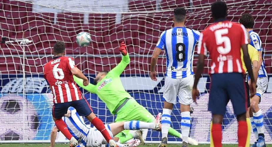Thomas Partey Impress For Atletico Madrid In Draw Against Real Sociedad