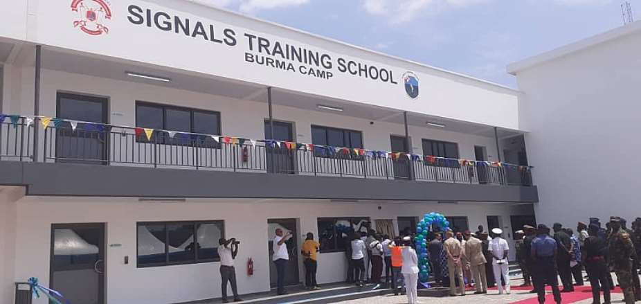German government supports GAF with new Signal Training School at Burma Camp