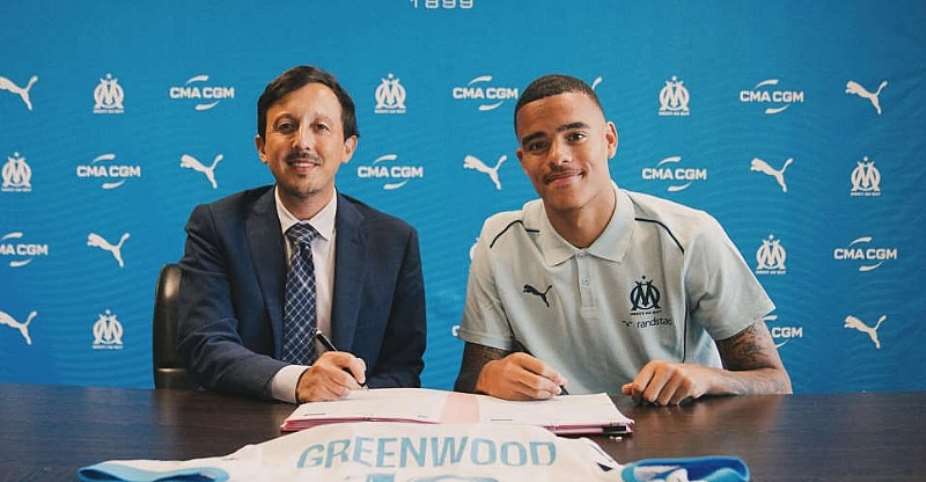 Marseille sign Manchester United forward Mason Greenwood