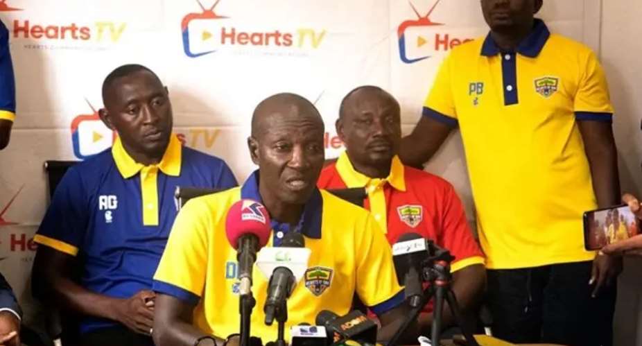 Sabahn Quaye rallies Hearts of Oak fans to support head coach Mas-Ud Didi Dramani