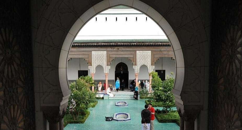 The garden of the Grand Mosque of Paris, which was inaugurated in the Latin Quarter of the French capital in July 1926. -  AFP - LIONEL BONAVENTURE