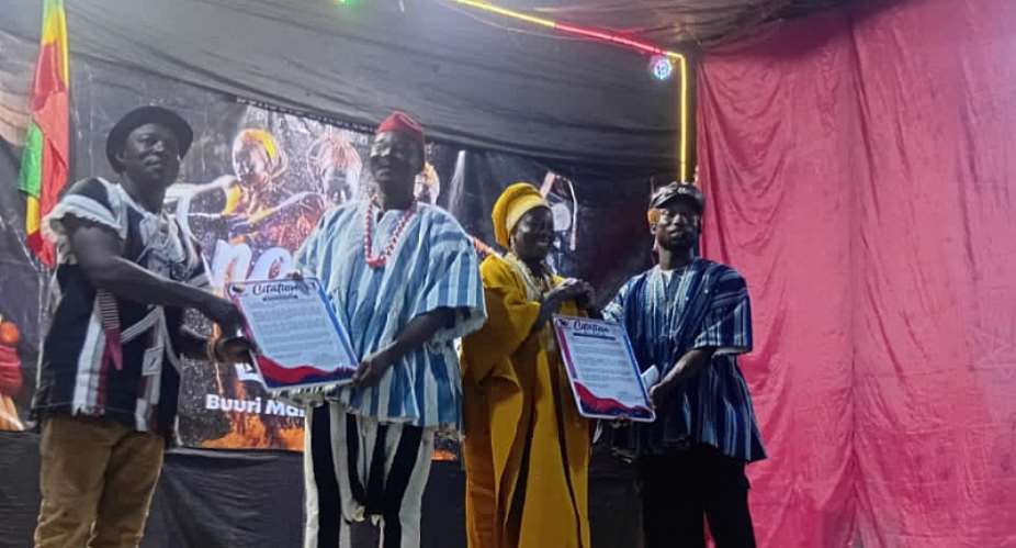 Bunsula Entertainment honours Alagumgube for championing Upper East development and cultural heritage