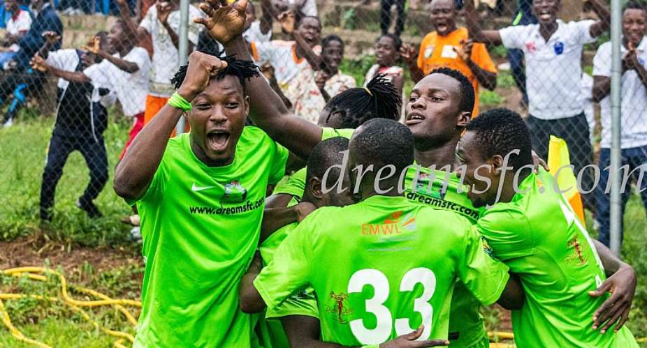 Match Report: Dreams FC 2-0 Aduana Stars - New sensation Mike Sarpong stuns Aduana with brace