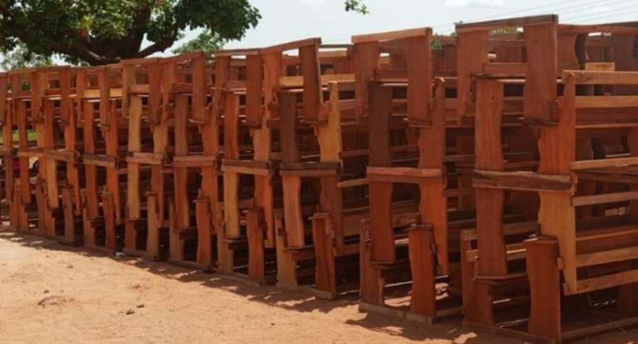 North Gonja DCE hands over furniture to education directorate