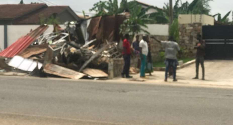 Heartless Tema Development Corporation staff allegedly destroy shop, boutique loaded with goods and cash