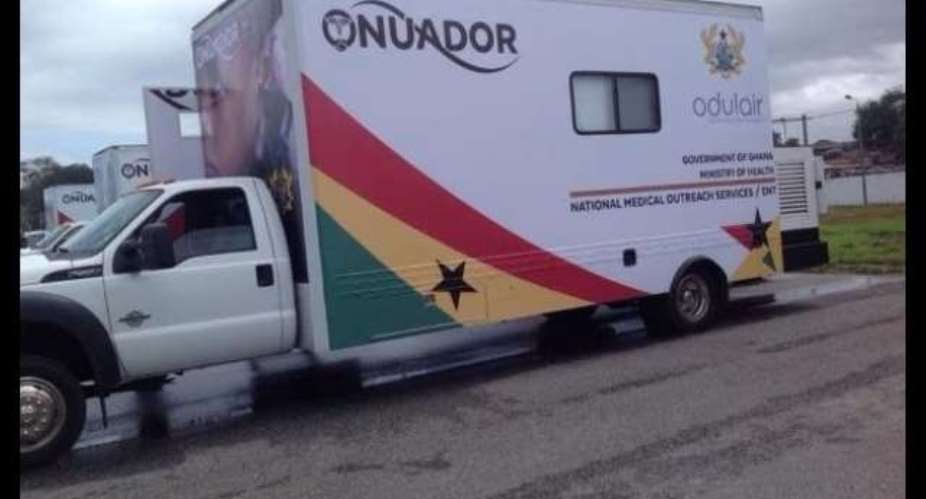 Mahama to redeploy the abandoned Onuador mobile clinic vans