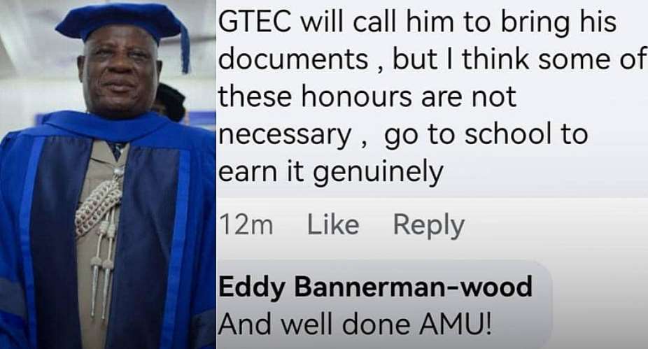 Netizens caution IGP Yohuno over honorary doctorate from Accra Metropolitan University