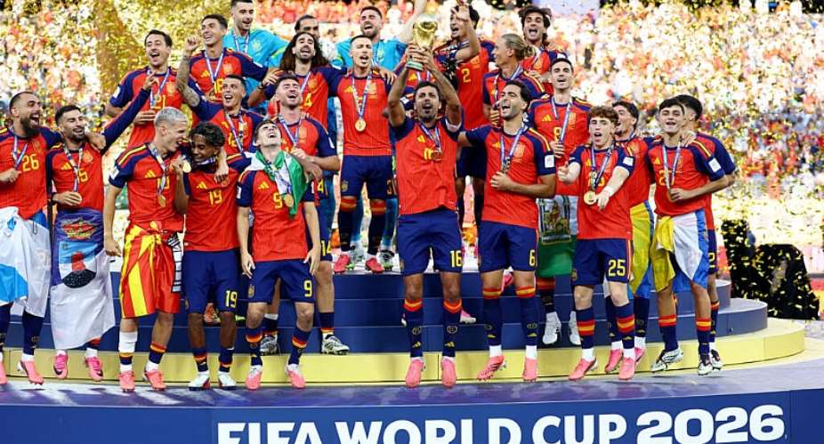 Spain beat defending champions 1-0 to win the 2026 World Cup. - REUTERS - Kai Pfaffenbach