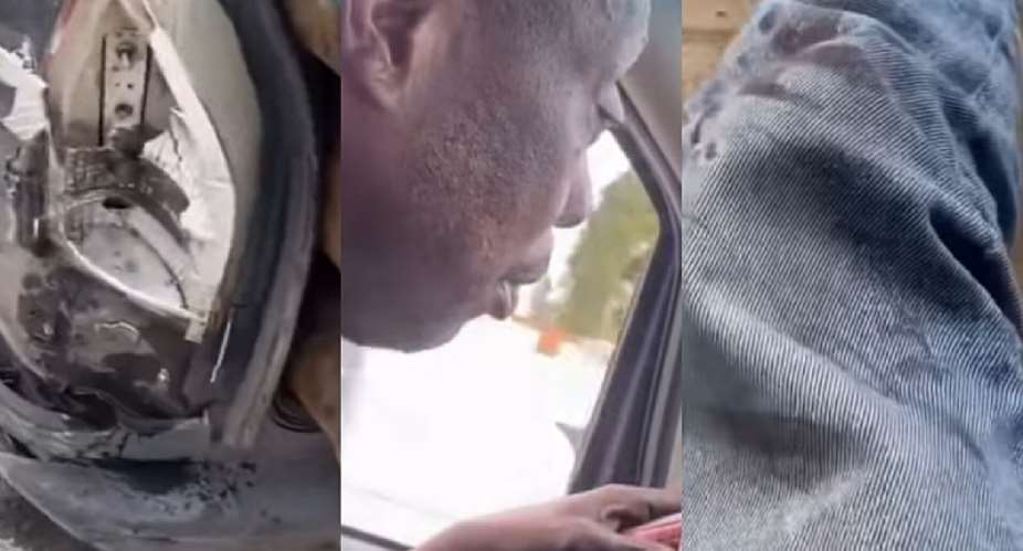 Passenger records commercial driver dozing behind the steering wheel before crash