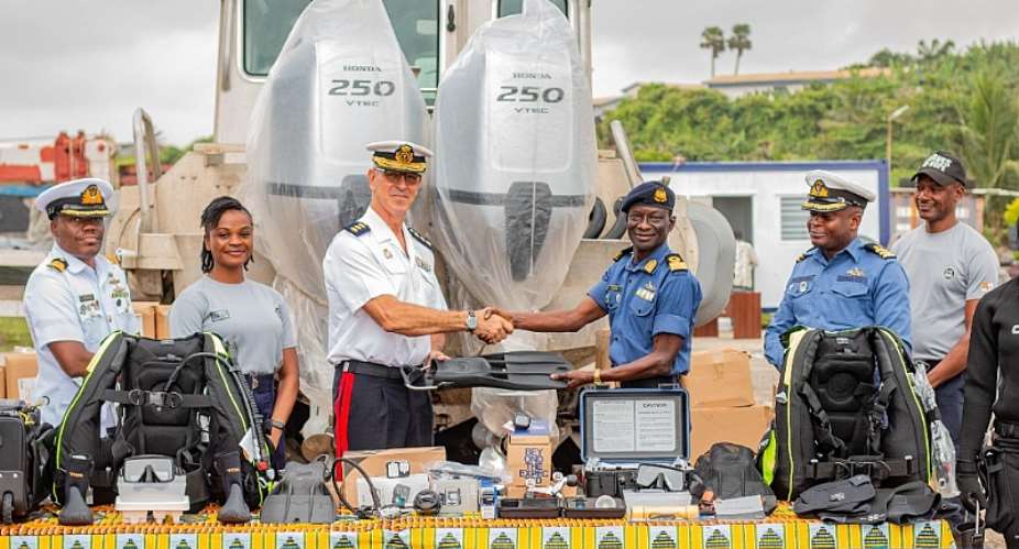 Ghana Navy receives EU-supported maritime equipment to enhance operational readiness