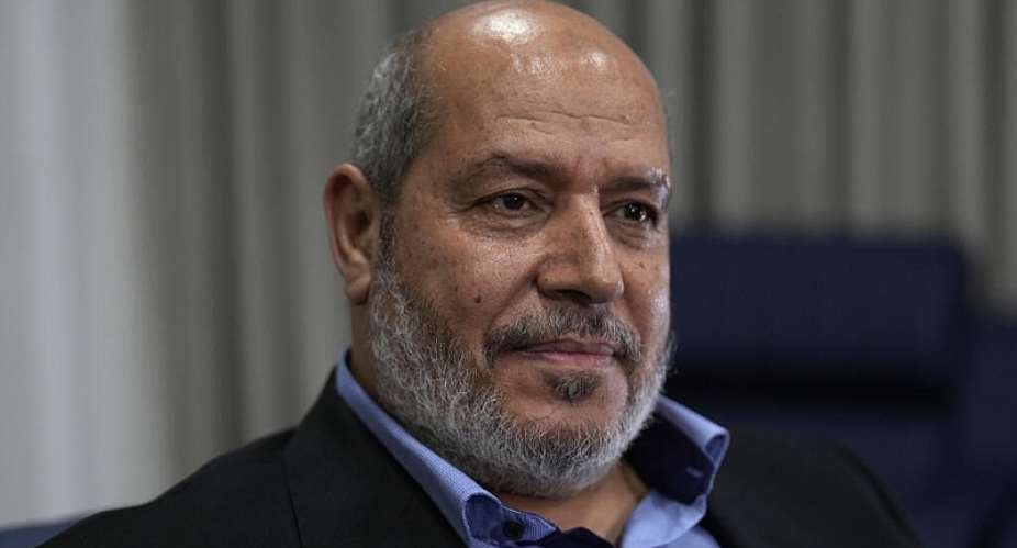 File photo: Khalil al-Hayya sits down for an interview with the Associated Press in Istanbul, Turkey, on April 24, 2024. -  Khalil Hamra, AP/ File picture